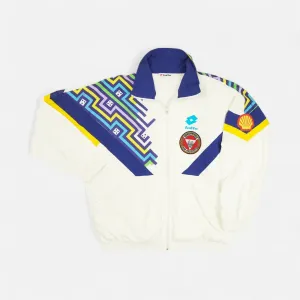 Vintage Lotto White Trackjacket (XL)
