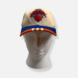 Vintage New York Knicks Adidas Beige Cap