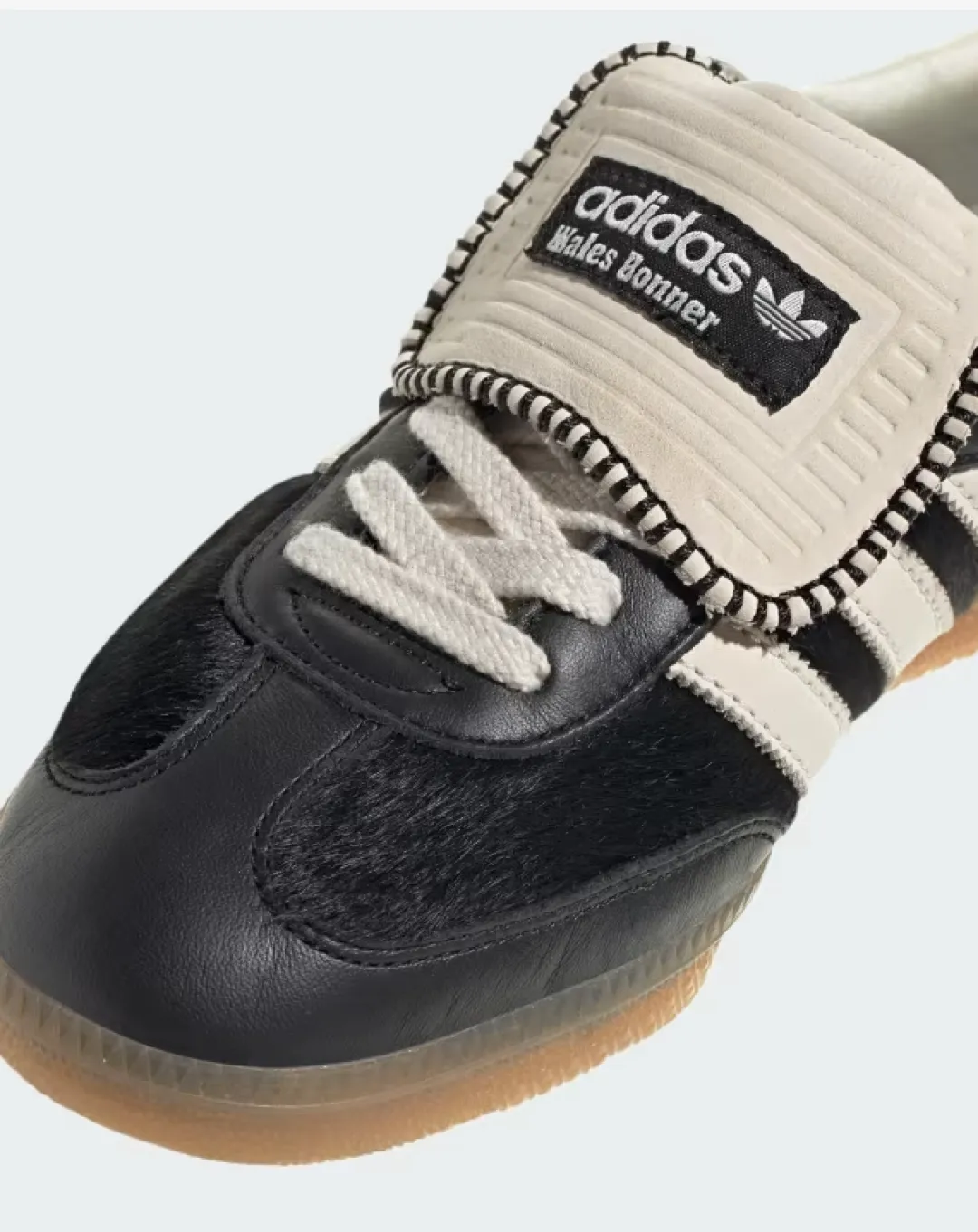 Wales Bonner x Adidas Samba OG Pony Tail-Core Black' Sneakers